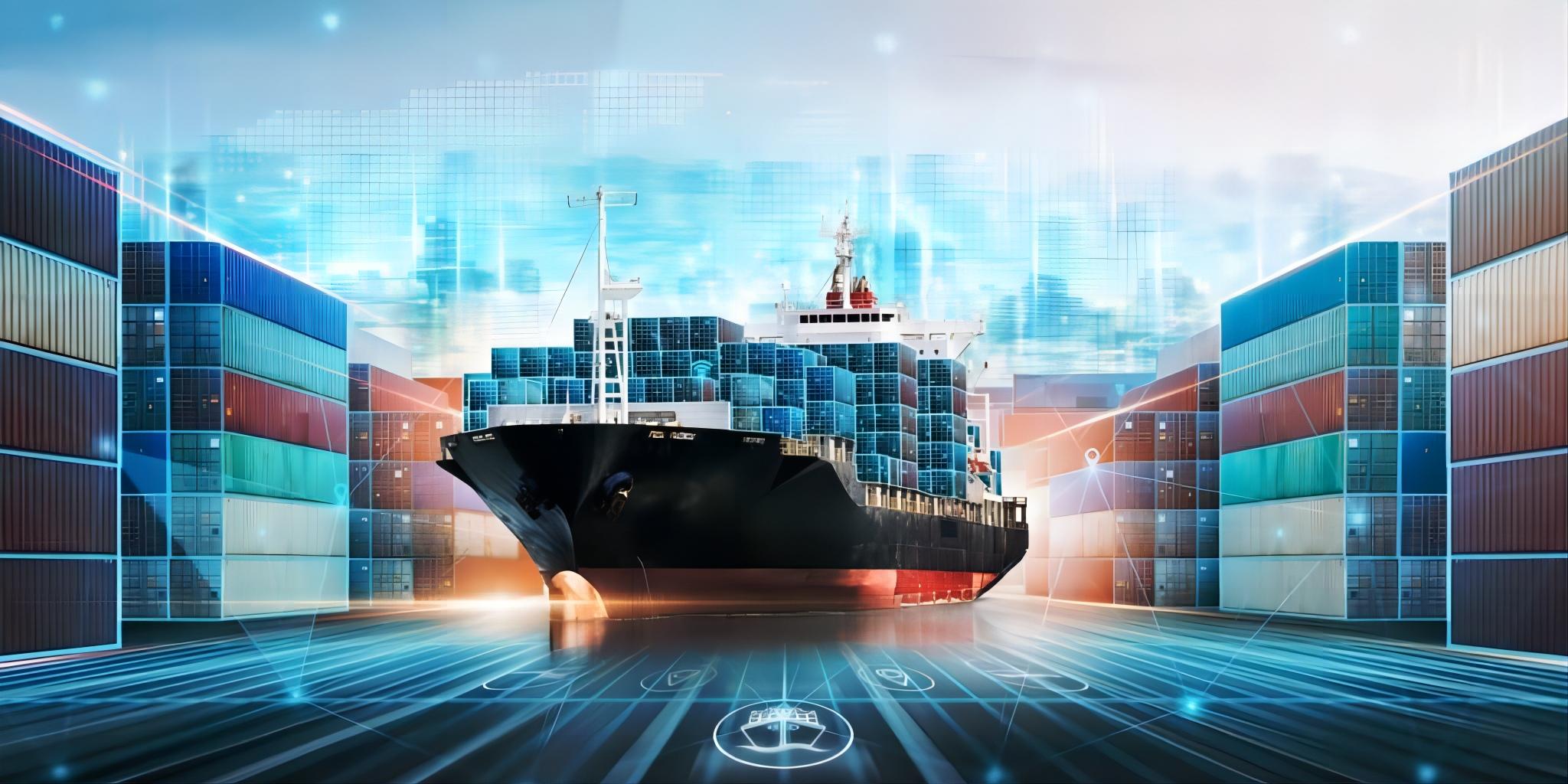 Logistics professional managing freight forwarding services