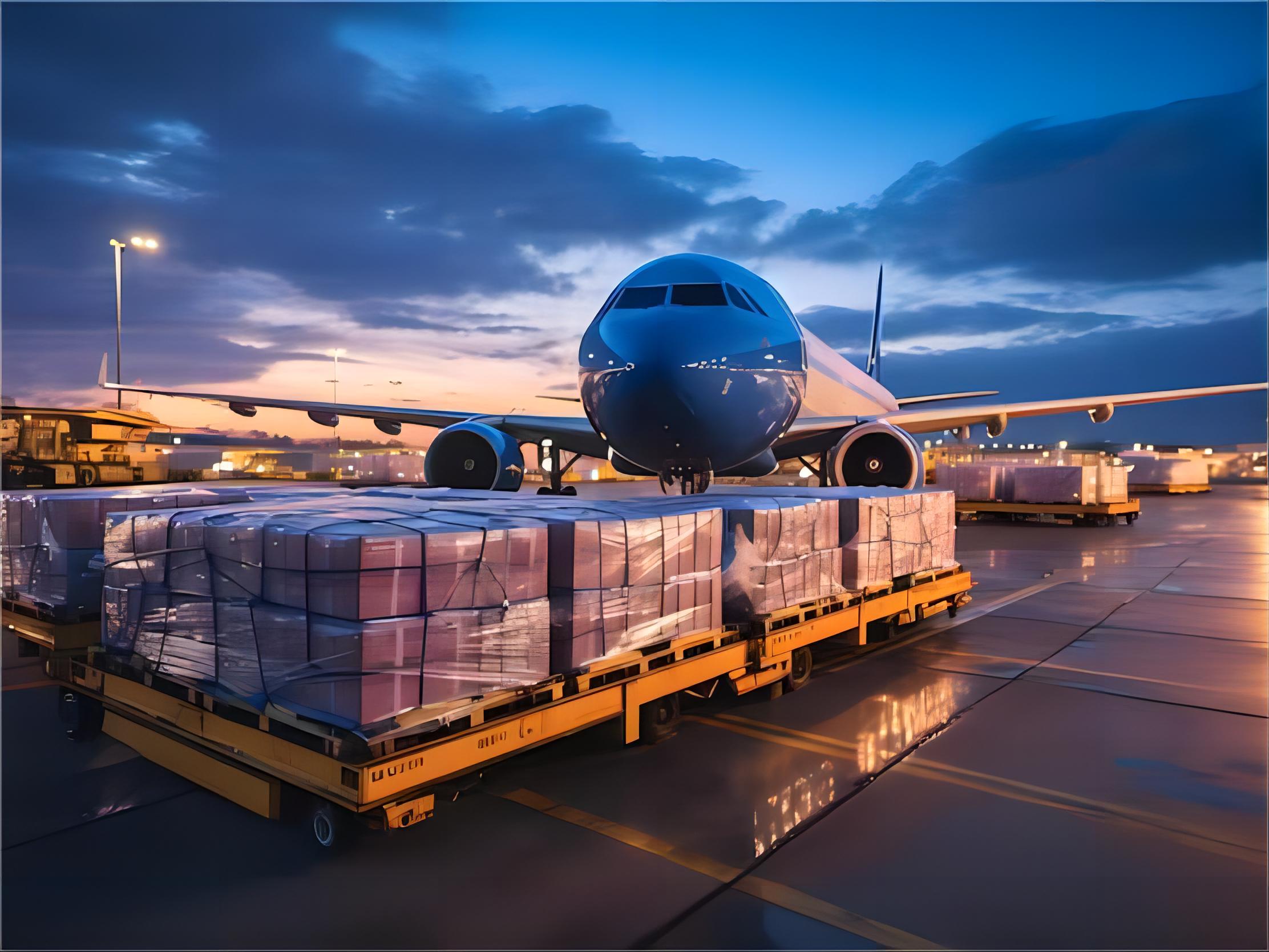 Air freight and express delivery services