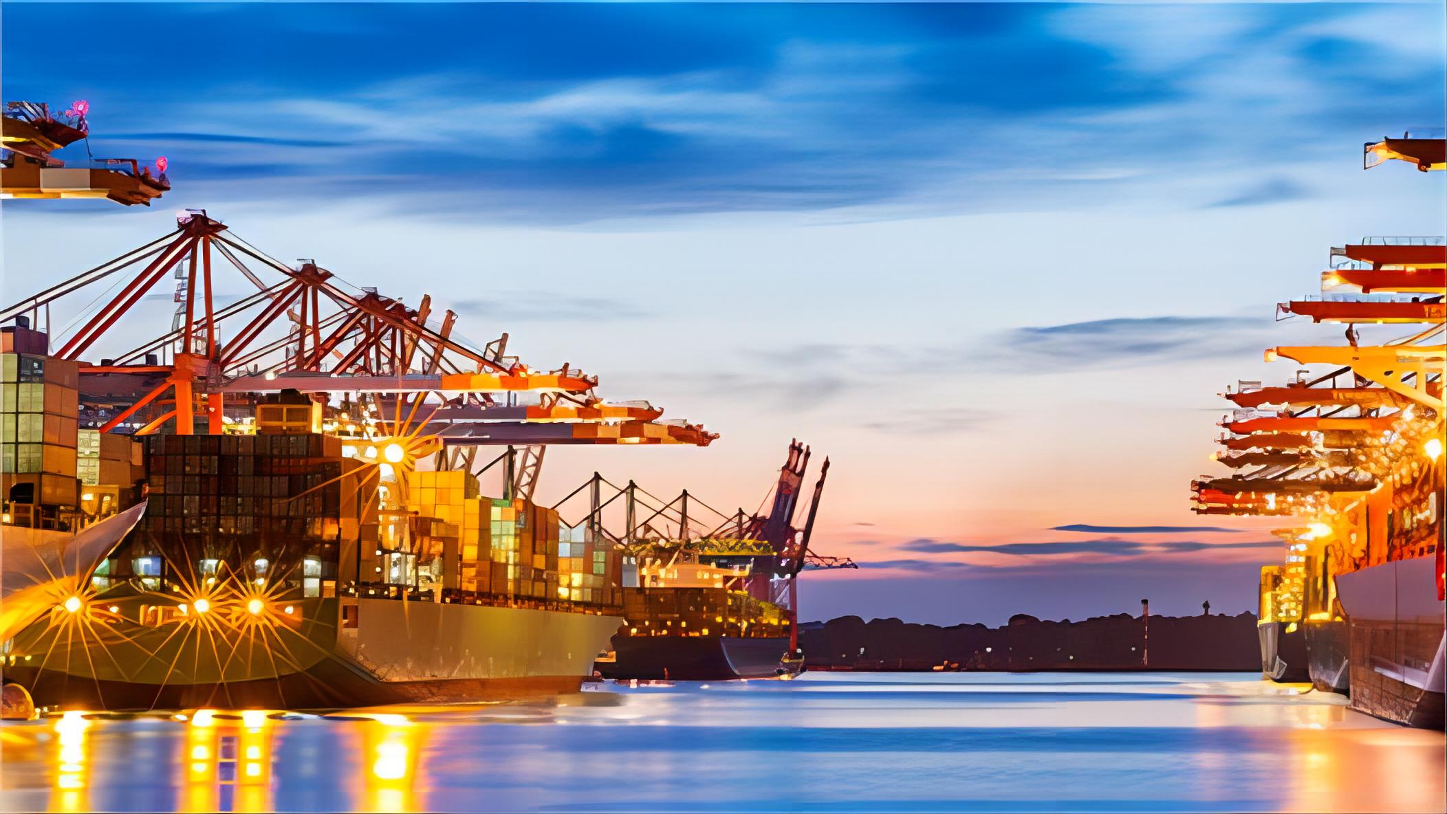 Air freight cargo being loaded for Australian delivery