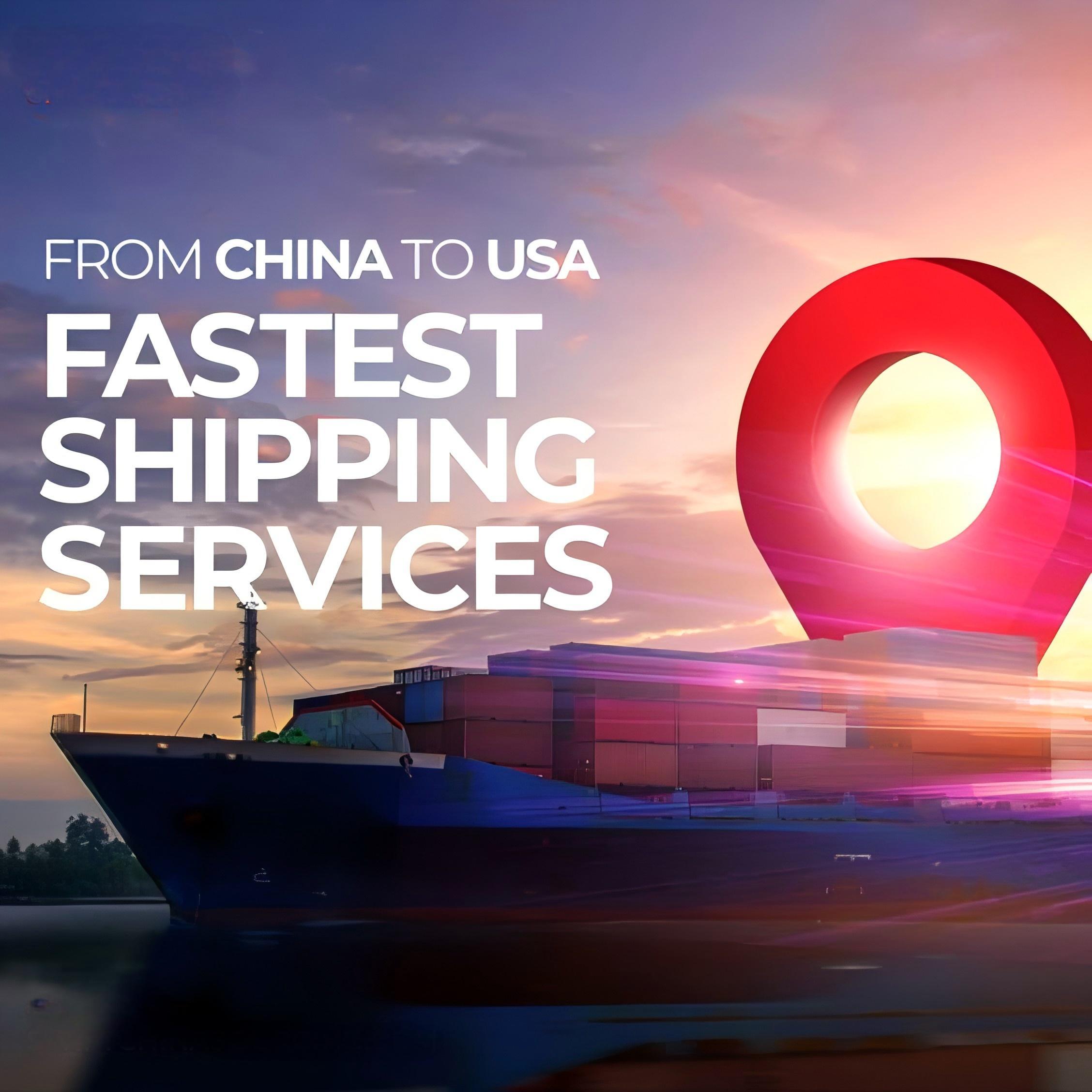 Global shipping routes connecting China to North American ports
