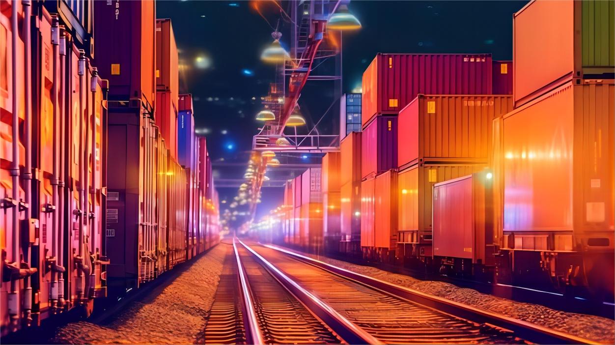 Logistics manager reviewing shipping documents